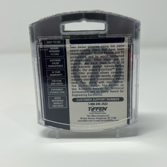 Tiffen 58mm Twin Pack Camera Lens Filter Kit & 30MM Circular Polarizing Filter - Picture 7 of 7